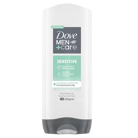 Dove Men tusfürdő 400ml Sensitive