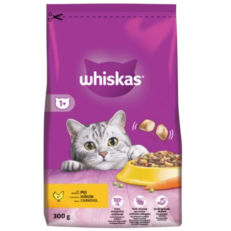 Whiskas száraz csirke 300g