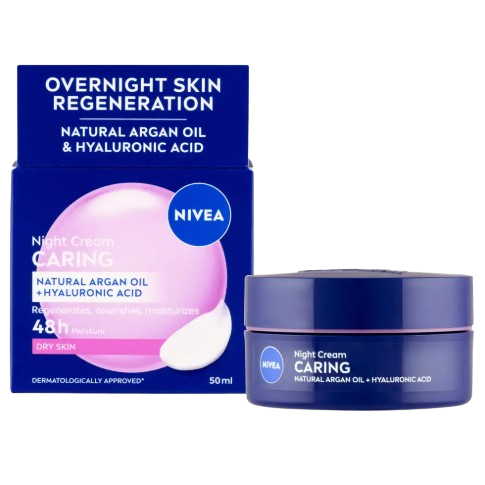 NIVEA AquaEffect Essentials Regeneráló Éjszakai Arckrém 50ml