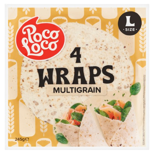 Poco Loco lágy tortilla magv.4Bakery 245g