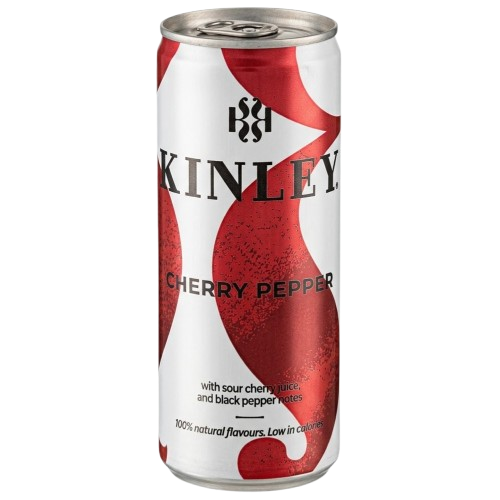 Kinley meggy- és fekete borsízű szénsavas üdítőital 250ml