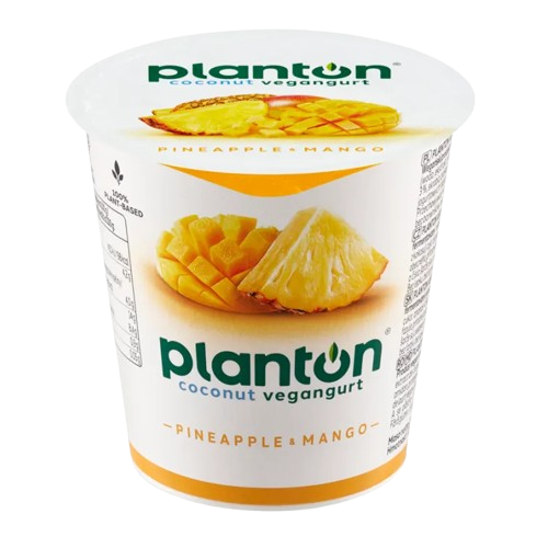 Gluténmentes planton kókuszos vegángurt ananász és mangó 150g