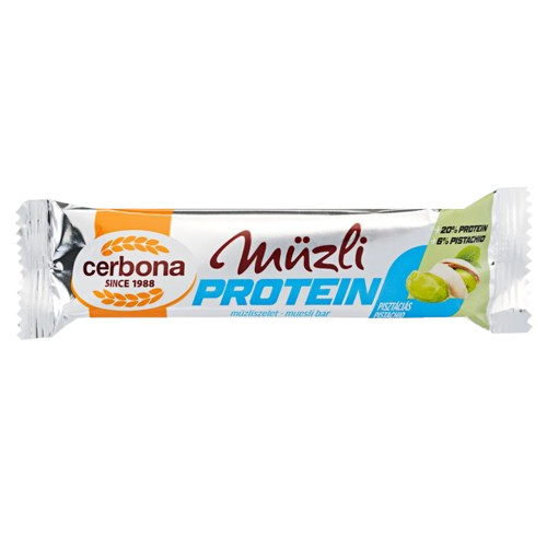 Cerbona Protein pisztáciás müzliszelet 35g