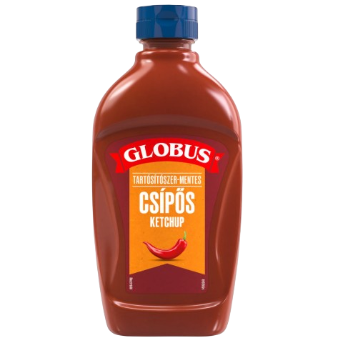 Globus csípős ketchup 470 g