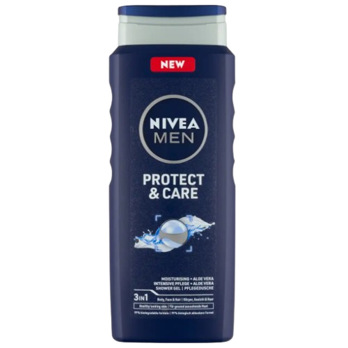 Nivea Men tusfürdő 500ml Protect & Care