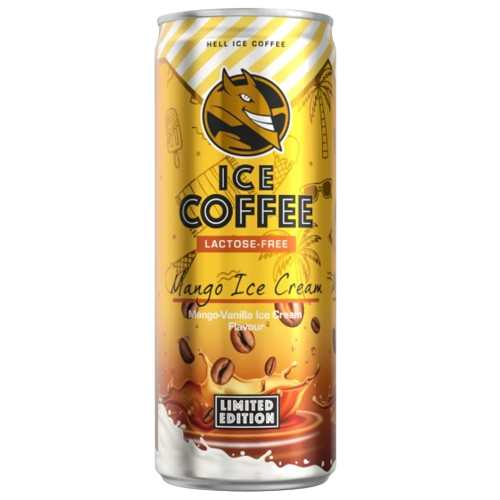 Hell Ice Coffee 250ml mango-vanilia ice cream