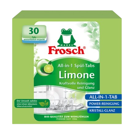 Frosch Mosogatógép tabl.Z.citrom 30db