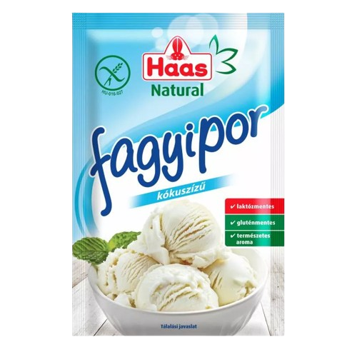 HAAS NATURAL FAGYLALTPOR KÓKUSZ 61G