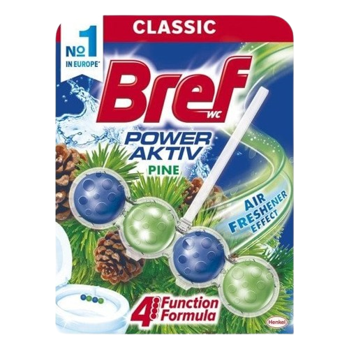 Bref wc frissítő fenyő 50g
