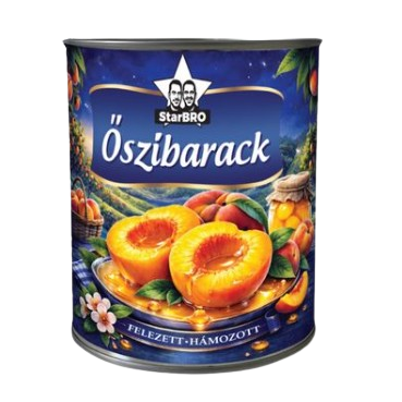 StarBro őszibarack felezett 820g
