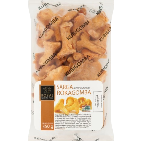 Royal sárga rókagomba 350g