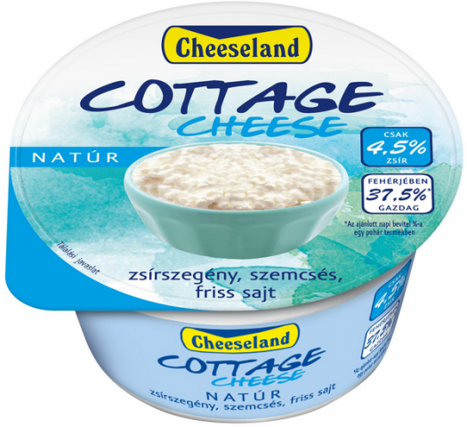 Cheeseland cottage cheese natúr 20% 150 g