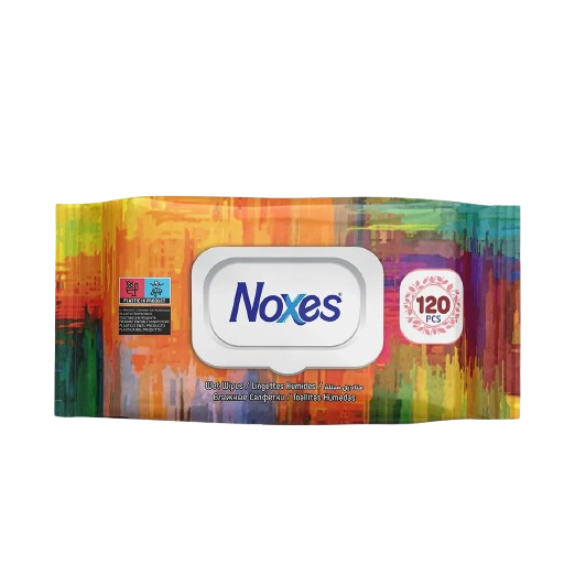 NOXES nedves törlőkendő 120 db-os Rainbow
