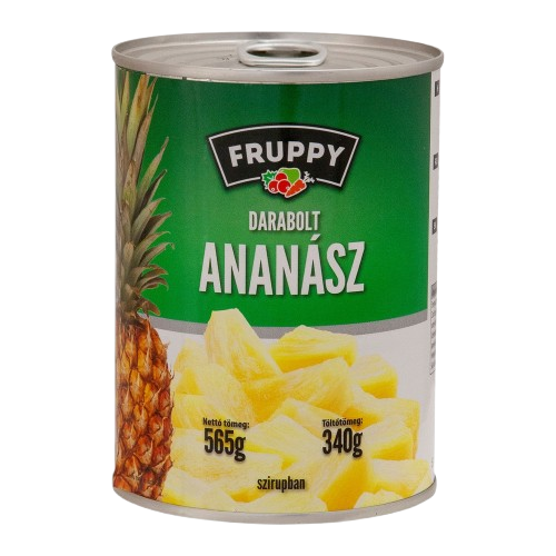 FRUPPY ananász darabolt 565g