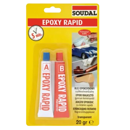 Epoxy rapid ragasztó 20ml (2x10ml)
