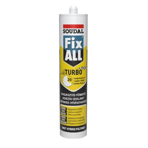 Fix All Turbo fehér tömítő-ragasztó 290ml 126857