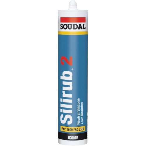 Silirub 2 neutrális szilikon, fehér 300ml (102392)