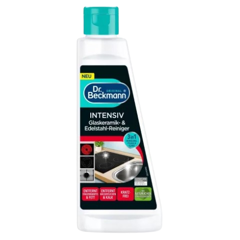 DR BECKMANN üvegkerámia és rozsdamentes acél tisztítószer 250ml