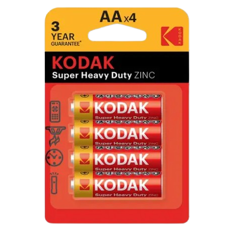 Kodak Extra Zinc Féltartós Ceruza Elem AA (1,5V) B4