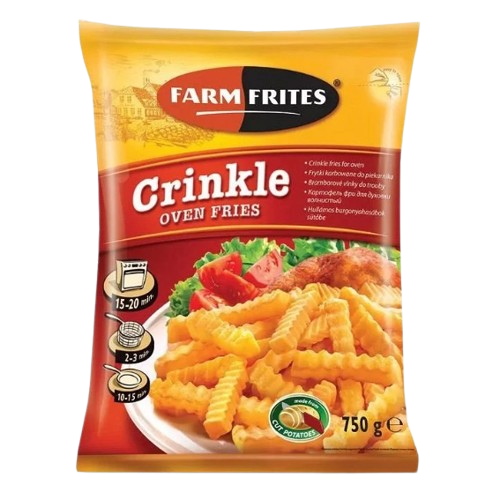 Farm sütőben süthető hullámos burgonya 750g