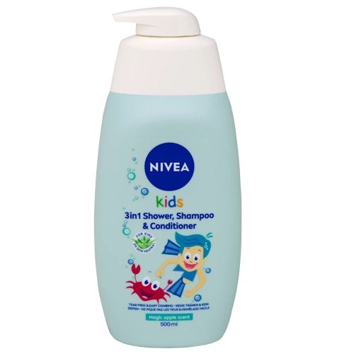 Nivea Kids tusfürdő&sampon 500ml fiú
