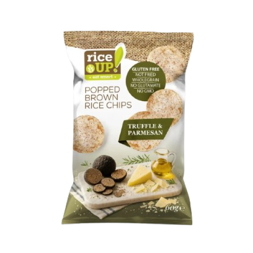 Rice Up chips parmezános-szarvasgombás 60g