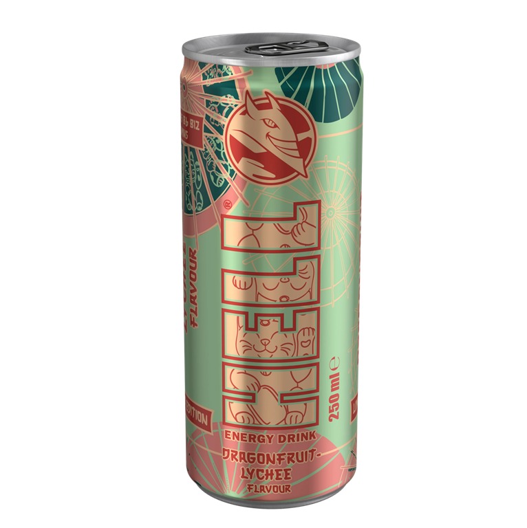 Hell energiaital 250ml lychee-dragonfruit