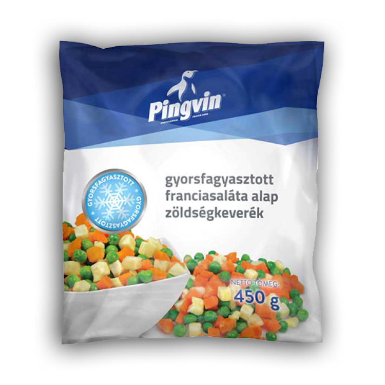 Pingvin francia zöldségkeverék 450g