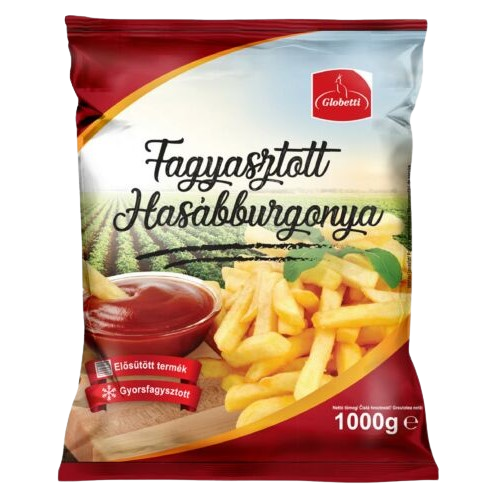 Globetti fagyasztott hasábburgonya 1kg