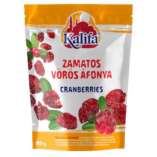 Kalifa zamatos vörös áfonya 180g