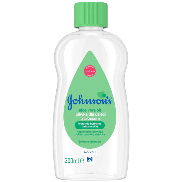 Johnson's Baby olaj aloe verával 200ml