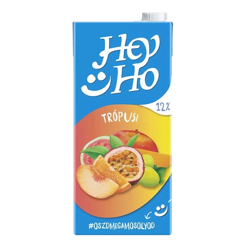 Hey Ho trópusi gyümölcsital 12% 1l