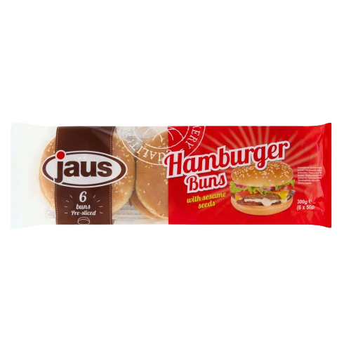Jaus hamburgerzsemle szezámmagos 300g