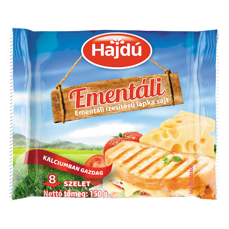 Hajdú lapka sajt ementáli 150g