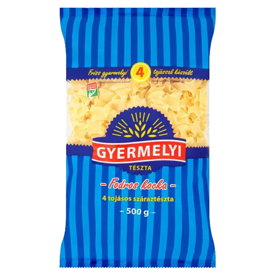 Gyermelyi 4 tojásos fodros kocka 500g