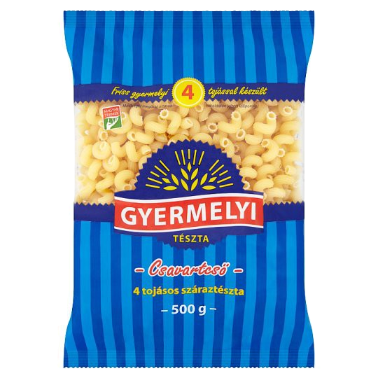 Gyermelyi 4 tojásos csavartcső 500g