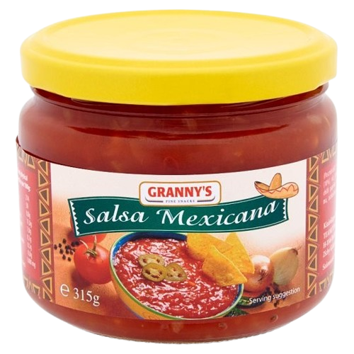 Granny's salsa mexicana szósz 315g