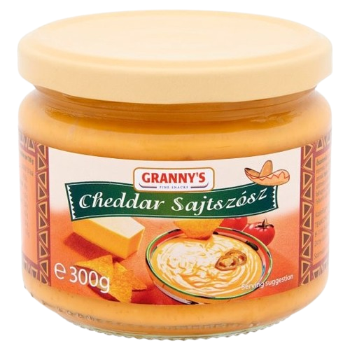 Granny's cheddar sajtszósz 300g