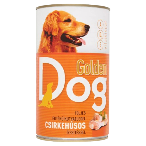 Golden Dog kutyaeledel konzerv 415g