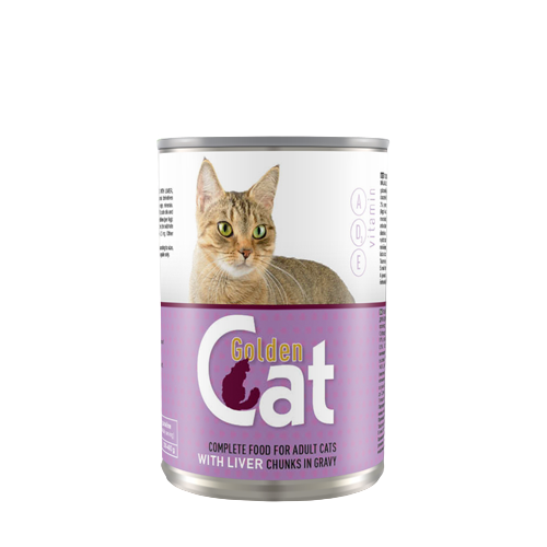 Golden Cat macskaeledel konzerv 415g