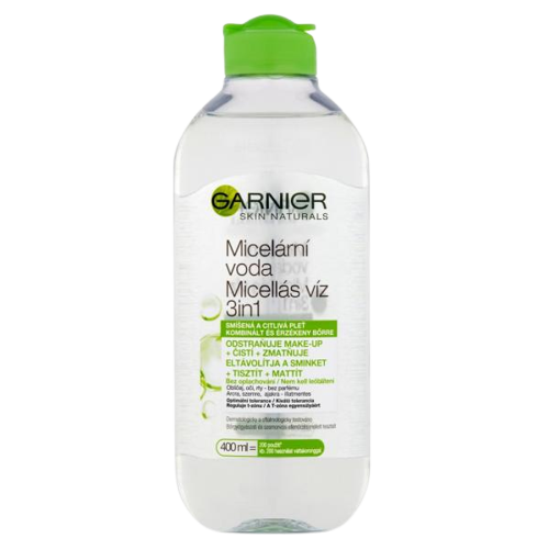 Garnier Skin Naturals 3in1 micellás víz kombinált bőrre 400ml