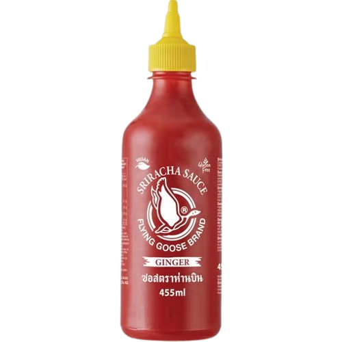 Flying goose sriracha csípős chili szósz gyömbérrel 455ml