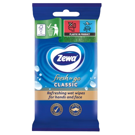 Zewa Classic Nedves kendő 10db