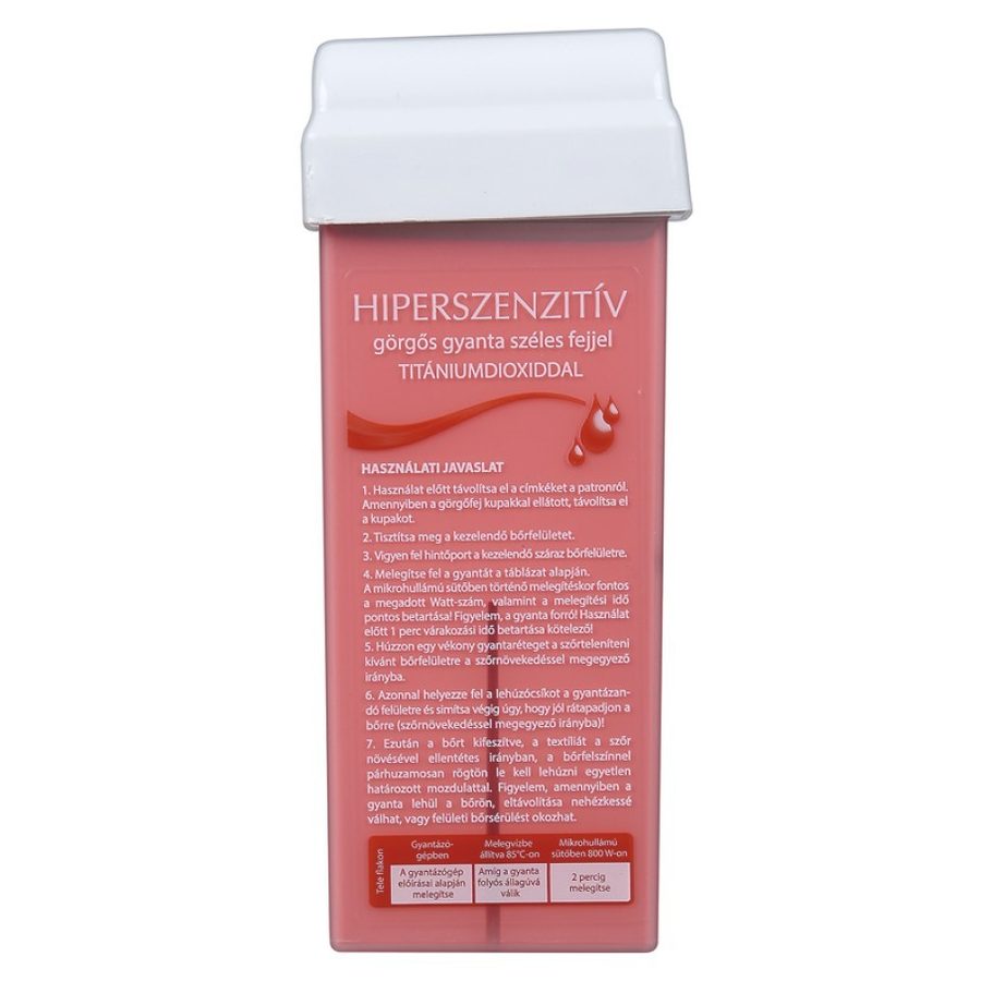 X-Epil gyantapatron 100ml titándioxidos