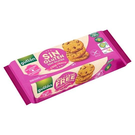 Gullón Diabetikus Chip Choco keksz 130g