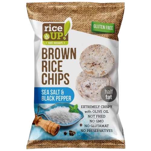 Rice Up! só-bors ízű chips 60g