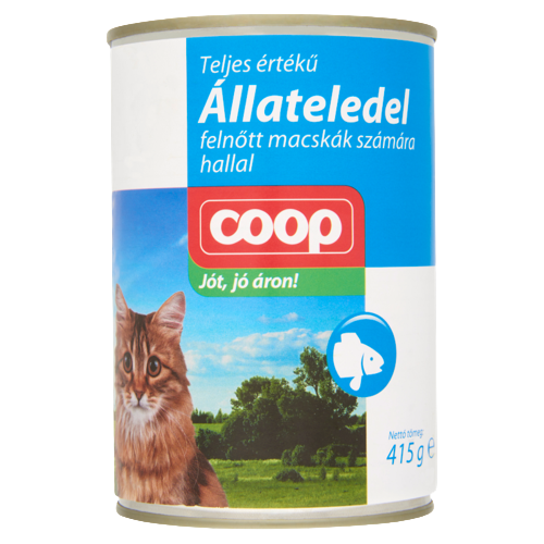 Coop macskaeledel hallal 415g