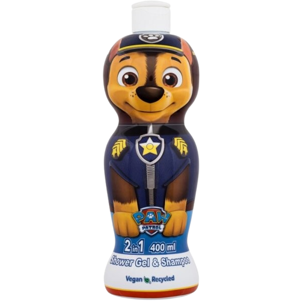 Paw Patrol Chase 2in1 tusfürdő és sampon - 400 ml
