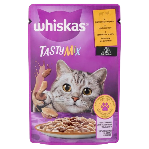 WHISKAS alutas 85g krémes bárány
