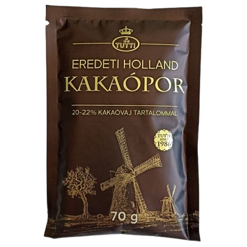 Tutti holland kakaópor 20-22% 70g